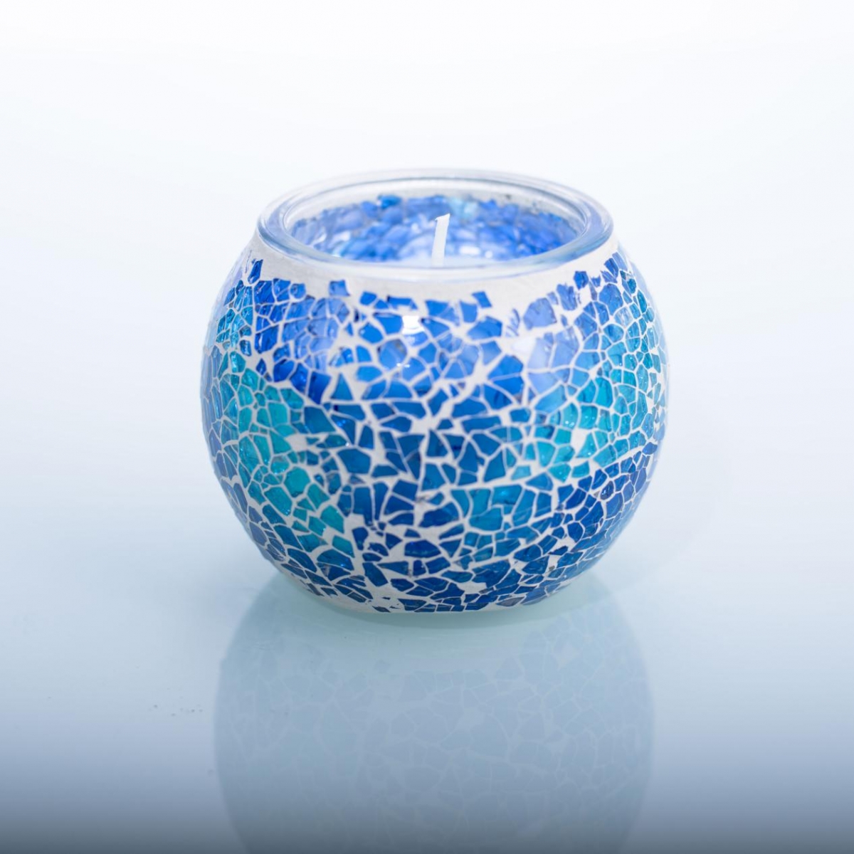 Scented Candles -Blue Colored Mosaic Glass Jar , Cedar Wood & Lavender ,Soy Candles ,China Factory ,Price-HOWCANDLE-Candles,Scented Candles,Aromatherapy Candles,Soy Candles,Vegan Candles,Jar Candles,Pillar Candles,Candle Gift Sets,Essential Oils,Reed Diffuser,Candle Holder,