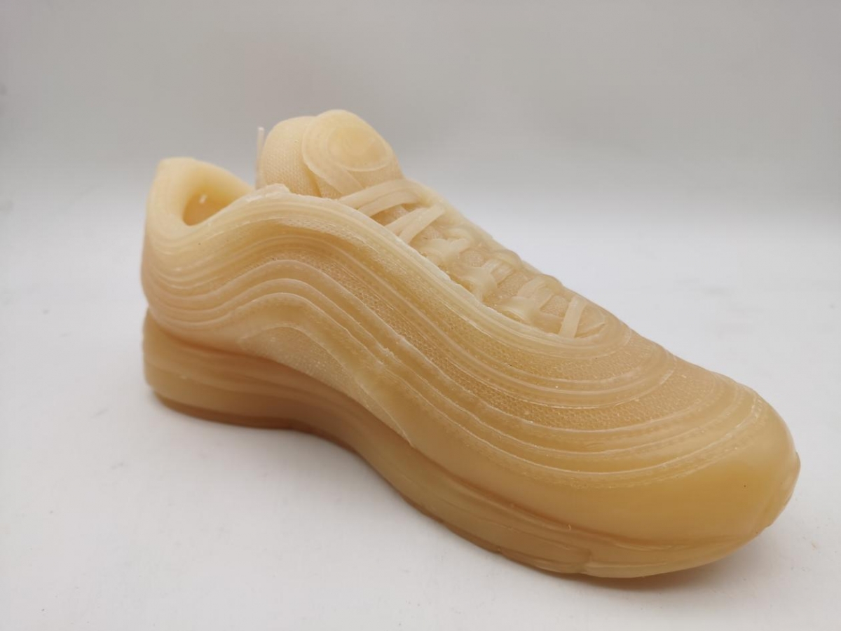 NIKE AIR MAX 97 Candles：Yellow Beeswax,Essential Oils,1 to 1 Simulation Sculpture,Scented Candles, Sneaker Candle, Trainer Candle, Shoes Candle,In Gift Box,China Factory,Best Price-HOWCANDLE-Candles,Scented Candles,Aromatherapy Candles,Soy Candles,Vegan Candles,Jar Candles,Pillar Candles,Candle Gift Sets,Essential Oils,Reed Diffuser,Candle Holder,