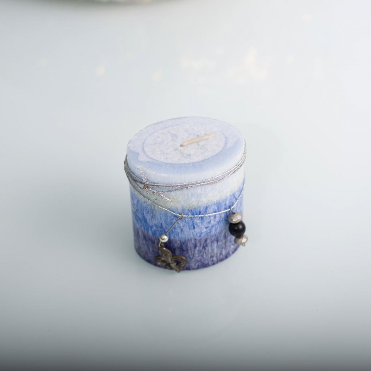 Pillar Candles ：Three Color ,Blue Candle ,Rainbow ,Accessories Decoration ,China Factory ,Price-HOWCANDLE-Candles,Scented Candles,Aromatherapy Candles,Soy Candles,Vegan Candles,Jar Candles,Pillar Candles,Candle Gift Sets,Essential Oils,Reed Diffuser,Candle Holder,