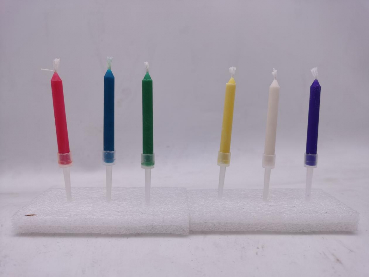 Colored Flame Birthday Candle：Colorful Flames , Birthday Cake, Trape Candles,Display Box,China Factory ,Wholesale Price-HOWCANDLE-Candles,Scented Candles,Aromatherapy Candles,Soy Candles,Vegan Candles,Jar Candles,Pillar Candles,Candle Gift Sets,Essential Oils,Reed Diffuser,Candle Holder,