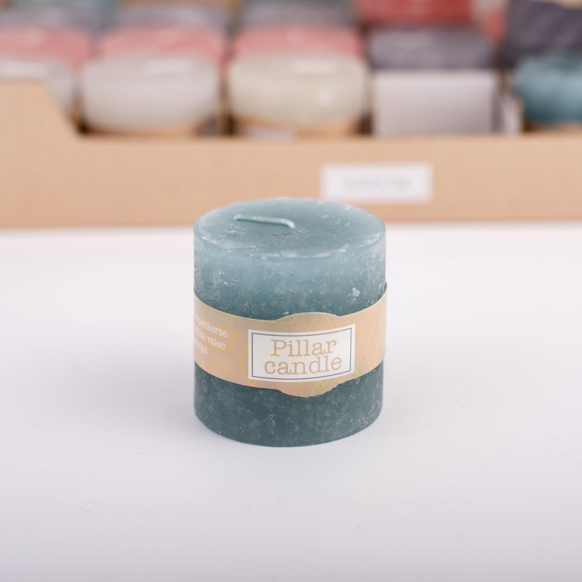 Pillar Candles : Colorful Roman Column , Retro Frosted Craft ,Display Box ,Set 24 ,China Factory ,Cheapest Price-HOWCANDLE-Candles,Scented Candles,Aromatherapy Candles,Soy Candles,Vegan Candles,Jar Candles,Pillar Candles,Candle Gift Sets,Essential Oils,Reed Diffuser,Candle Holder,