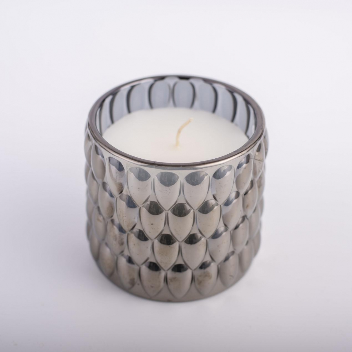 Luxury Candles -Scented Candles ,Water Droplets Embossed ,Soy Candles In Glass Jar ,Smoke Grey Ion Plating ,China Factory ,Price-HOWCANDLE-Candles,Scented Candles,Aromatherapy Candles,Soy Candles,Vegan Candles,Jar Candles,Pillar Candles,Candle Gift Sets,Essential Oils,Reed Diffuser,Candle Holder,