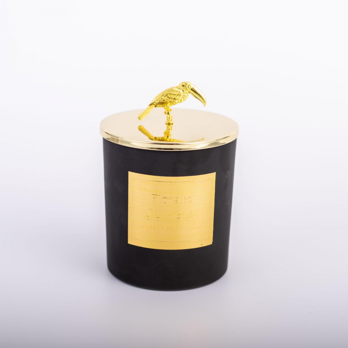 Scented Candles -Best Soy Candles ,Luxury Candles ,Vegan Candles ,Black Glass Jar ,Gold Toucans Metal Lid ,Aromatherapy ,China Factory ,Price-HOWCANDLE-Candles,Scented Candles,Aromatherapy Candles,Soy Candles,Vegan Candles,Jar Candles,Pillar Candles,Candle Gift Sets,Essential Oils,Reed Diffuser,Candle Holder,