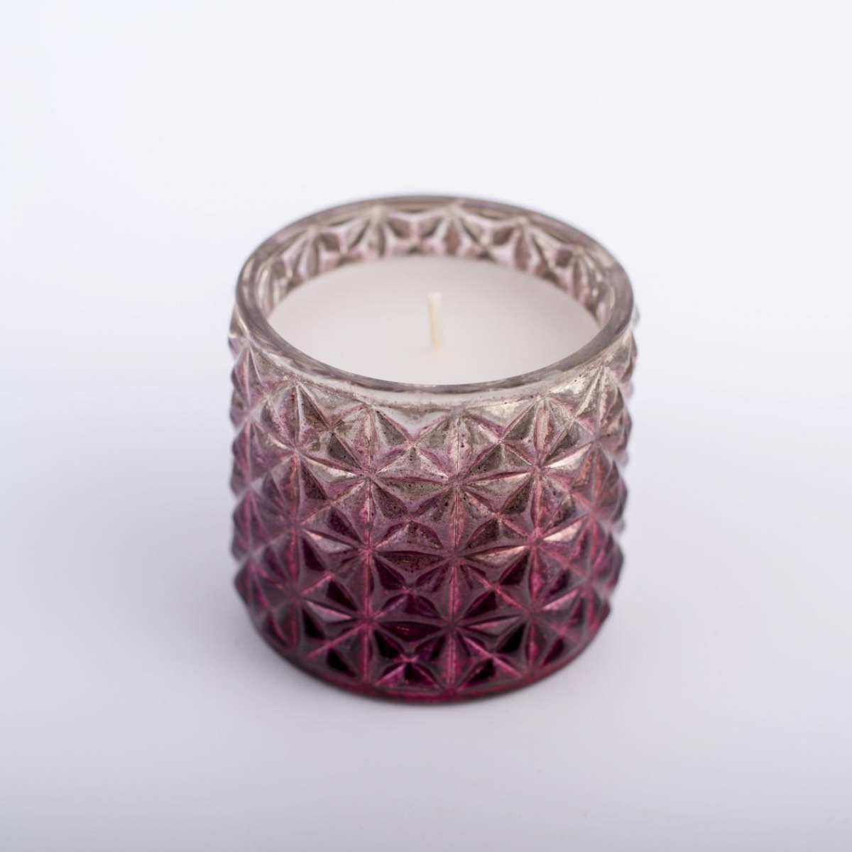 Scented Candles -Retro Diamond Glass Candle Jar ,Gradient Purple ,Essential Oil ,Soy Candles , China Factory ,Price-HOWCANDLE-Candles,Scented Candles,Aromatherapy Candles,Soy Candles,Vegan Candles,Jar Candles,Pillar Candles,Candle Gift Sets,Essential Oils,Reed Diffuser,Candle Holder,
