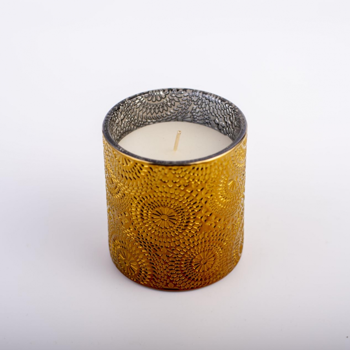 Vegan Candles -Best Soy Wax ,Geometry Sunflower ,Gold Glass Jar ,Scented Candles ,China Factory ,Price-HOWCANDLE-Candles,Scented Candles,Aromatherapy Candles,Soy Candles,Vegan Candles,Jar Candles,Pillar Candles,Candle Gift Sets,Essential Oils,Reed Diffuser,Candle Holder,