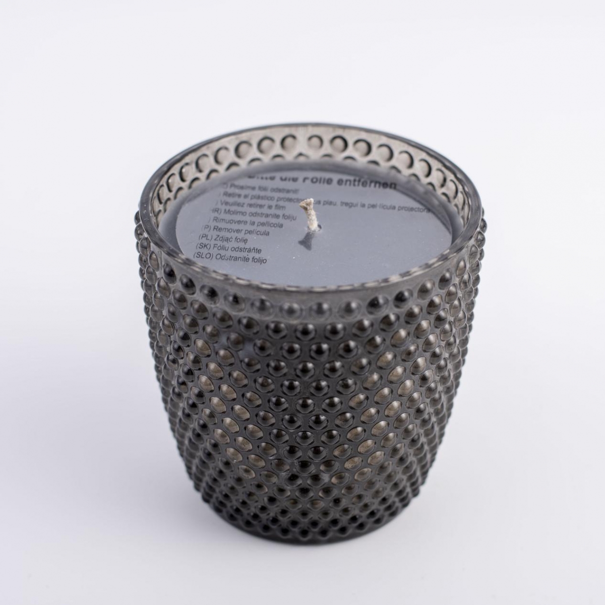 Scented Candles : Raised Dots Candle Jar ,Soy Wax ,Poppy Fragrance ,Black Candle ,China Factory ,Best Price-HOWCANDLE-Candles,Scented Candles,Aromatherapy Candles,Soy Candles,Vegan Candles,Jar Candles,Pillar Candles,Candle Gift Sets,Essential Oils,Reed Diffuser,Candle Holder,