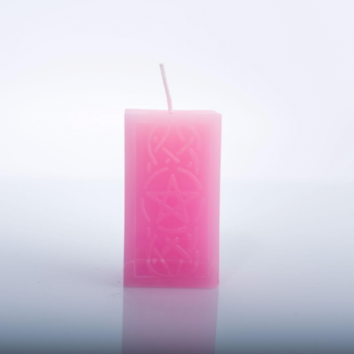 Religious Candles ：Carved Witchcraft LOGO ，Pink Cube Candle ，China Factory ，Wholesale Price-HOWCANDLE-Candles,Scented Candles,Aromatherapy Candles,Soy Candles,Vegan Candles,Jar Candles,Pillar Candles,Candle Gift Sets,Essential Oils,Reed Diffuser,Candle Holder,