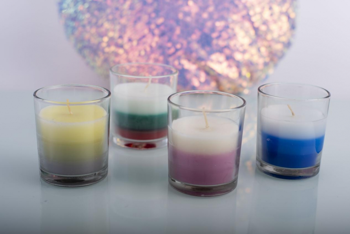 Layered Candles : Scented Candles In Glass Jar , Beach Type , China Factory , Best Price-HOWCANDLE-Candles,Scented Candles,Aromatherapy Candles,Soy Candles,Vegan Candles,Jar Candles,Pillar Candles,Candle Gift Sets,Essential Oils,Reed Diffuser,Candle Holder,