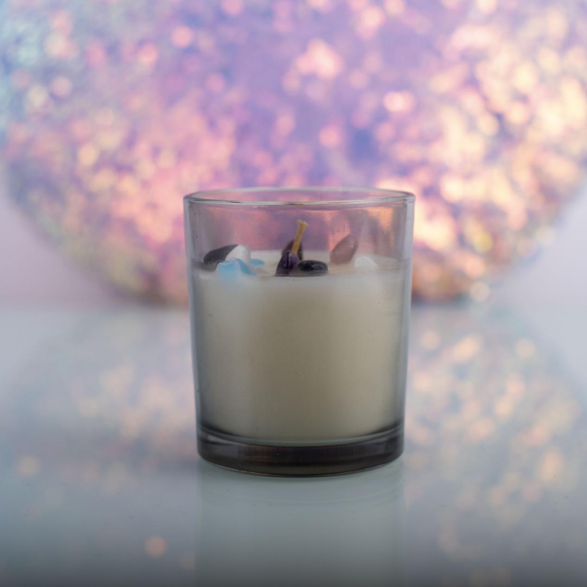 Jewellery Candles ：Colorful Gem Candles, Grey Candle Jar , Meditation , China Factory, Best Price-HOWCANDLE-Candles,Scented Candles,Aromatherapy Candles,Soy Candles,Vegan Candles,Jar Candles,Pillar Candles,Candle Gift Sets,Essential Oils,Reed Diffuser,Candle Holder,