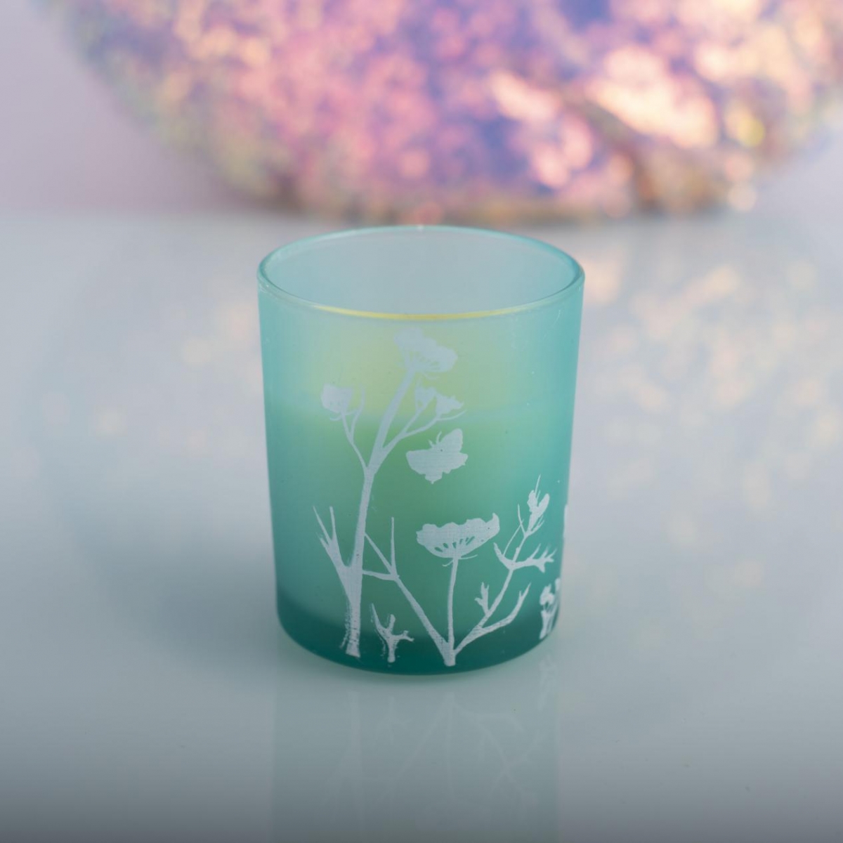 Scented Candles ：Fresh Cut Grass , Flower Printing , Vegan Candles ,China Factory , Cheapest Price-HOWCANDLE-Candles,Scented Candles,Aromatherapy Candles,Soy Candles,Vegan Candles,Jar Candles,Pillar Candles,Candle Gift Sets,Essential Oils,Reed Diffuser,Candle Holder,