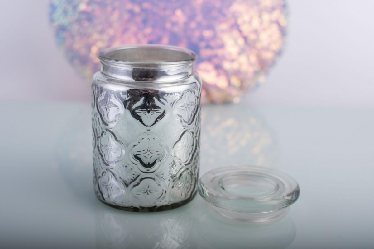 Aromatherapy Candles : Scented Candles ,Soy Wax ,Silver Geometric Embossed Glass Jar , China Factory ,Best Price-HOWCANDLE-Candles,Scented Candles,Aromatherapy Candles,Soy Candles,Vegan Candles,Jar Candles,Pillar Candles,Candle Gift Sets,Essential Oils,Reed Diffuser,Candle Holder,