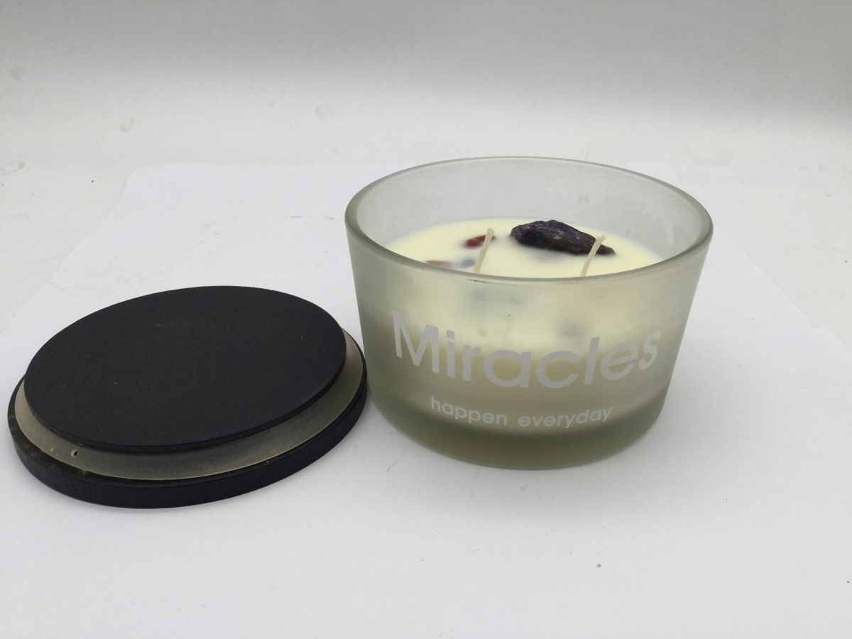 Scented Candles – Jewelry Candles , Soy Candles, Amethyst In Glass Pot , Miracles , China Factory , Best Price-HOWCANDLE-Candles,Scented Candles,Aromatherapy Candles,Soy Candles,Vegan Candles,Jar Candles,Pillar Candles,Candle Gift Sets,Essential Oils,Reed Diffuser,Candle Holder,