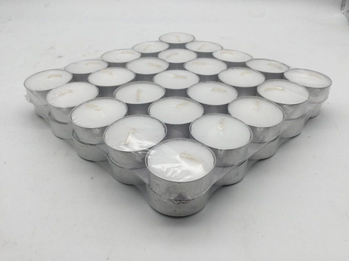 50 Tea Light Candles -White Unscented Indoor/Outdoor Tealight Candles, 50 Count, China Factory ,Price-HOWCANDLE-Candles,Scented Candles,Aromatherapy Candles,Soy Candles,Vegan Candles,Jar Candles,Pillar Candles,Candle Gift Sets,Essential Oils,Reed Diffuser,Candle Holder,