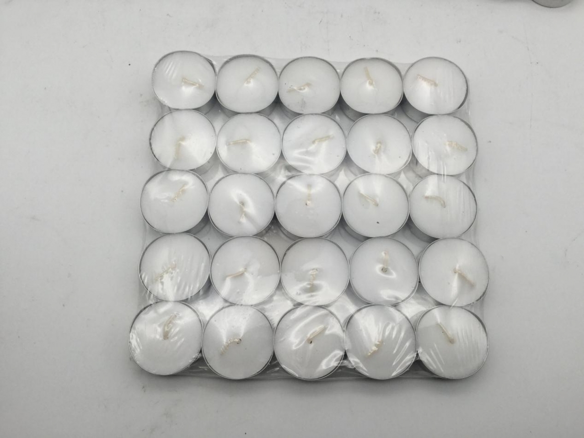 50 Tea Light Candles -White Unscented Indoor/Outdoor Tealight Candles, 50 Count, China Factory ,Price-HOWCANDLE-Candles,Scented Candles,Aromatherapy Candles,Soy Candles,Vegan Candles,Jar Candles,Pillar Candles,Candle Gift Sets,Essential Oils,Reed Diffuser,Candle Holder,