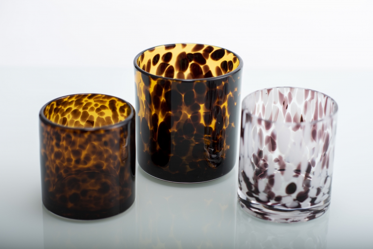 Tortoise Shell Glass Jar ：Handmade Glass Candle Holder ,Amber Candle Jar , Glass Jar ,China Factory , Price-HOWCANDLE-Candles,Scented Candles,Aromatherapy Candles,Soy Candles,Vegan Candles,Jar Candles,Pillar Candles,Candle Gift Sets,Essential Oils,Reed Diffuser,Candle Holder,
